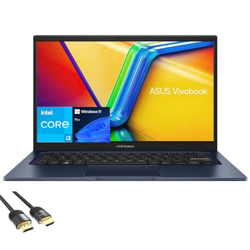 ASUS Vivobook 14" FHD Laptop, Intel Core i3