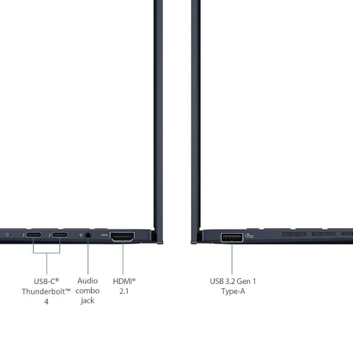 ASUS Zenbook Laptop, 14" 3K 120Hz Touch Display