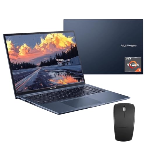 ASUS 2023 Vivobook Laptop, 16" HD, Ryzen 7
