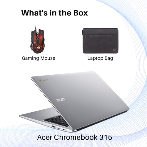 Acer Chromebook 315 Laptop - Student & Business, 15.6" HD Display