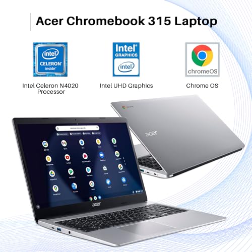 Acer Chromebook 315 Laptop - Student & Business, 15.6" HD Display