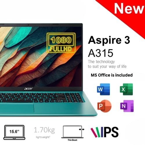 Acer Aspire 3 Slim Laptop, Full HD, 20GB RAM