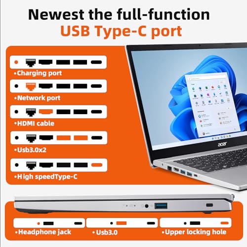 Acer 2024 15.6" Laptop, Ryzen 7 5700U, 16GB RAM