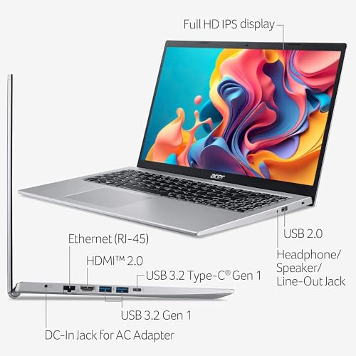 Acer 2024 Slim Laptop | Full HD Display