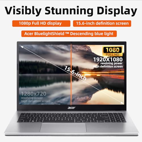 Acer 2024 15.6" Laptop, Ryzen 7 5700U, 16GB RAM