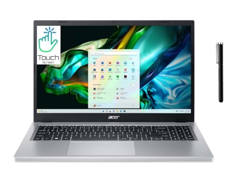 Acer Aspire 3 Touch Slim Laptop (Renewed) Silver