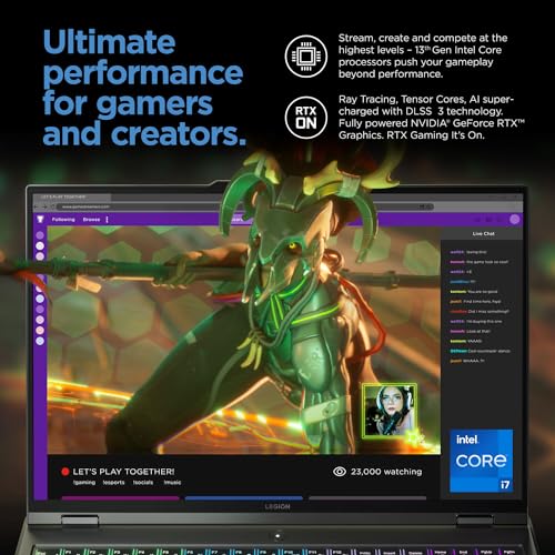 Lenovo Legion Pro 5i Gen 8 Gaming Laptop