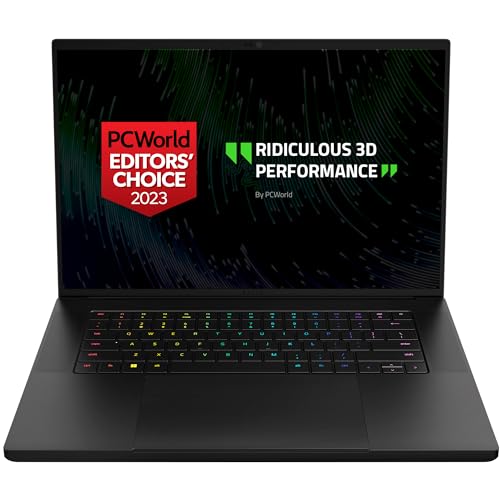 Razer Blade 16 Gaming Laptop: NVIDIA RTX 4090, Intel i9-24 core, 32GB RAM