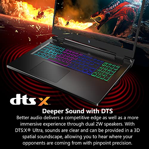 Acer Nitro 17 Gaming Laptop | Ryzen 7 | RTX 4050 GPU | 17.3" FHD 165Hz Display