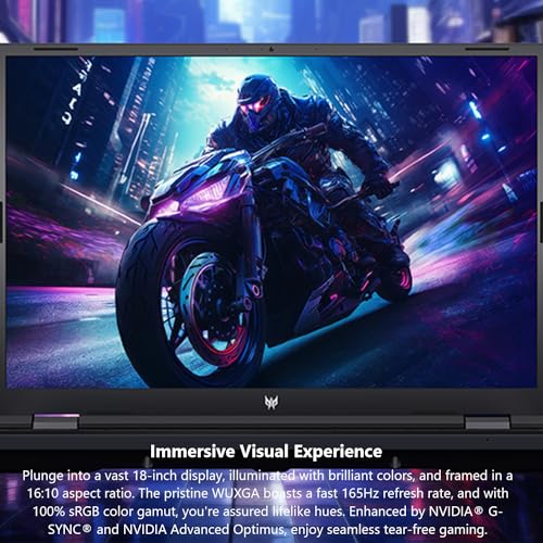 Acer Predator Helios Neo 18 Gaming Laptop Core i7