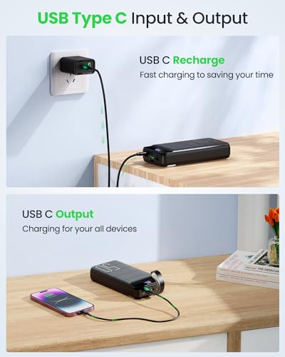 Morfec 50,000mAh Fast Charging Portable Power Bank