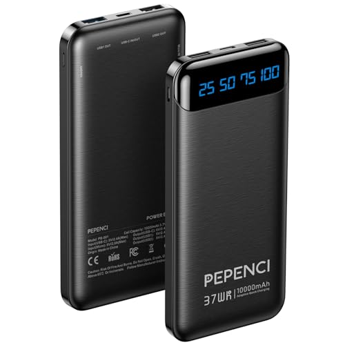 10,000 mAh Fast Charging USB C Power Bank