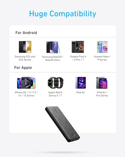 Anker PowerCore 10K Compact 10,000mAh Power Bank