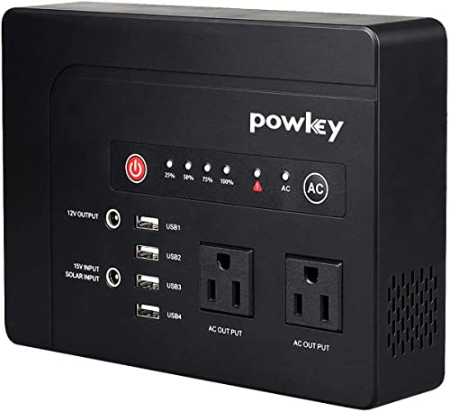 Powkey 200W Portable Power Bank with AC Outlet