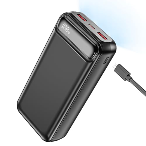 50000mAh Fast Charging Power Bank with Flashlight