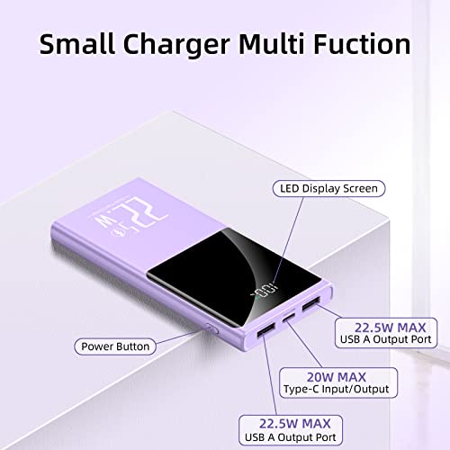 JONKUU 10000mAh Fast Charging Portable Power Bank
