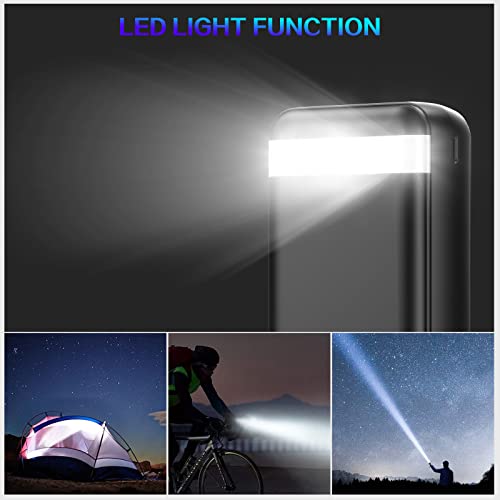 50000mAh Fast Charging Power Bank with Flashlight