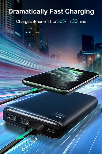 IXNINE 26800mAh High-Capacity Power Bank with LED Display