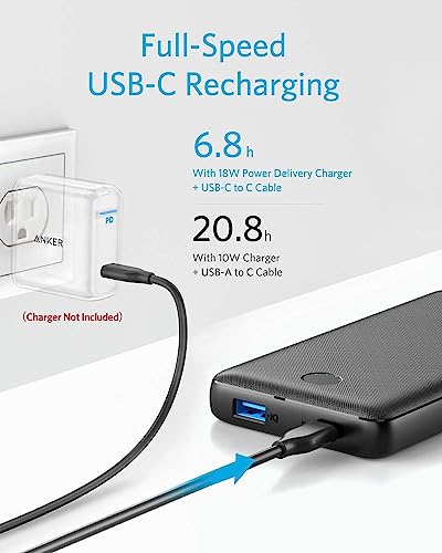Anker 20000mAh USB-C Power Bank for Mobile Devices