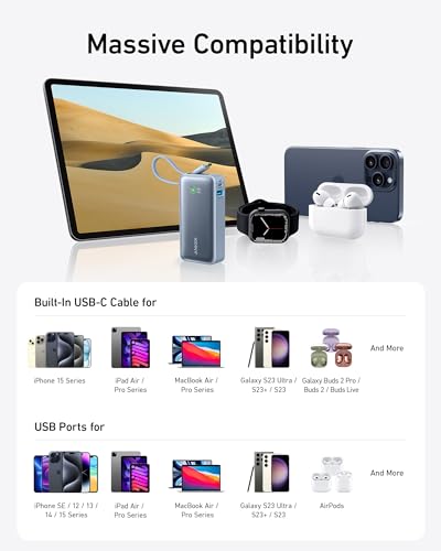 Anker Nano 10,000mAh Portable Charger with USB-C