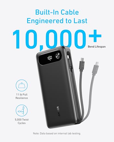Anker 20,000mAh Fast Charge Power Bank with USB-C
