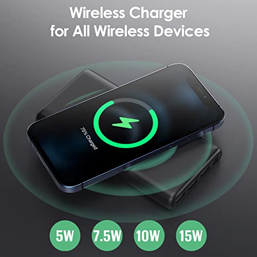 High-Capacity Wireless Power Bank with Fast Charging