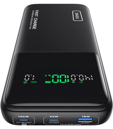 INIU 140W 27000mAh Portable Power Bank