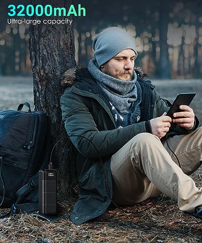 LOVELEDI 32000mAh PD 30W Fast Portable Charger