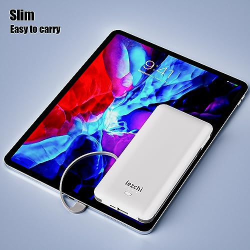 Ultra Slim 10000mAh Power Bank with AC Plug