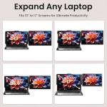 14" Portable Dual Monitor Screen Extender