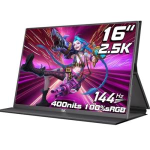 FMC 16" 2.5K QHD 144Hz Portable Gaming Monitor