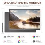 FMC 16" 2.5K QHD 144Hz Portable Gaming Monitor