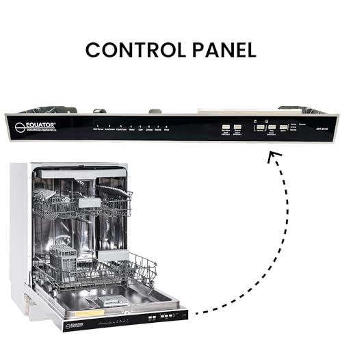 Equator 24" Top Control Dishwasher, 3 Rack, White