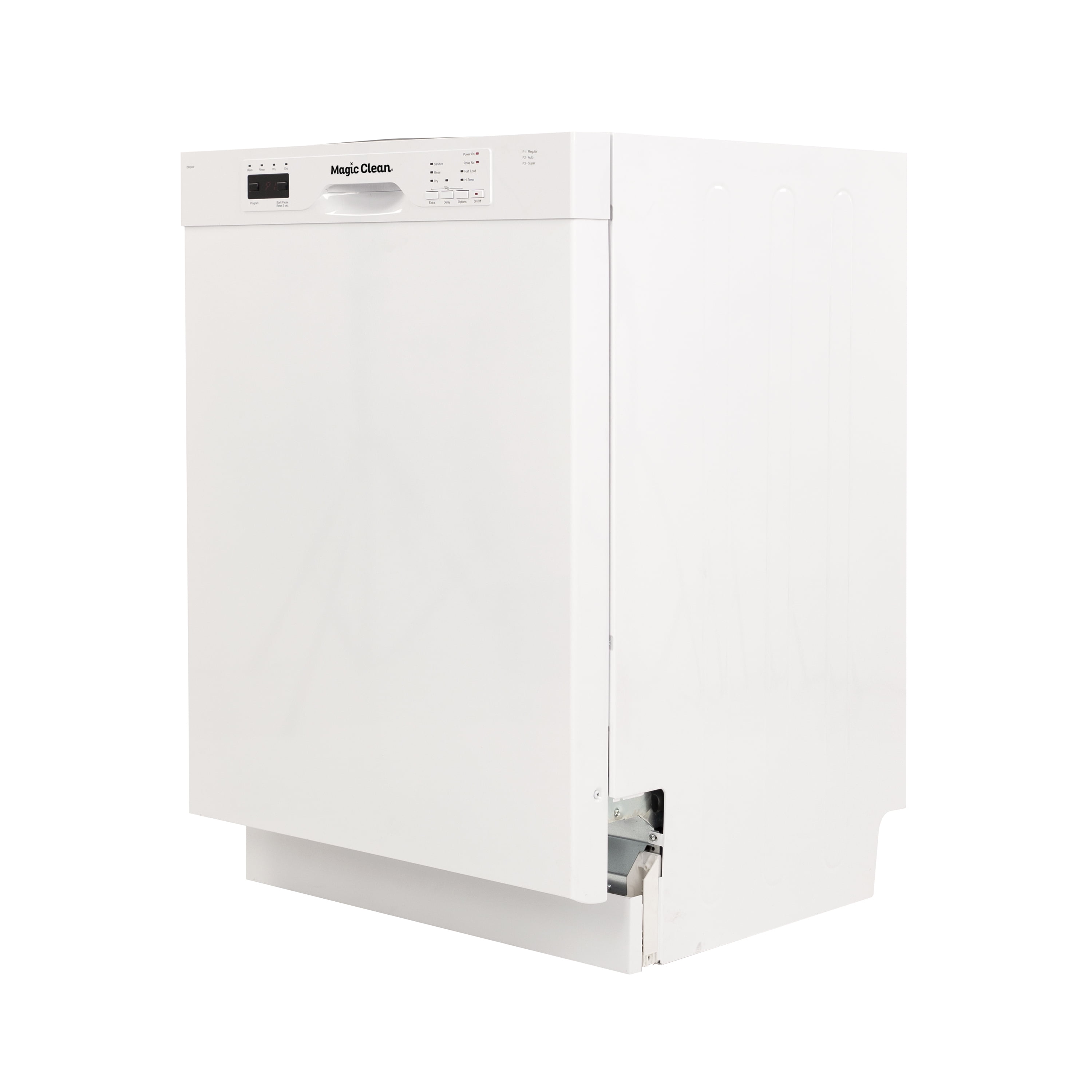 White Front Control 24" Magic Clean Dishwasher