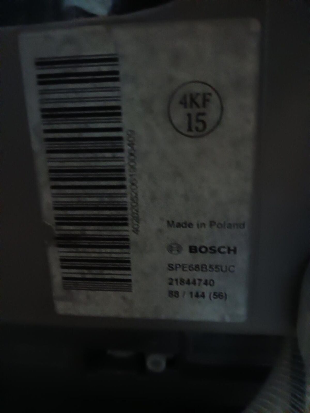 Bosch 18" Front Control Stainless Smart Dishwasher