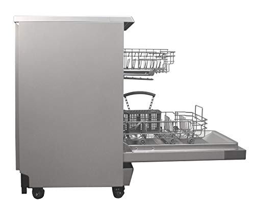 Portable Stainless Steel Dishwasher - 6 Wash Programs