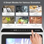 BLITZHOME Portable WIFI Smart Compact Dishwasher, 6 Programs