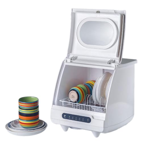 KeruRome Portable Countertop Dishwasher with 5L Water Tank