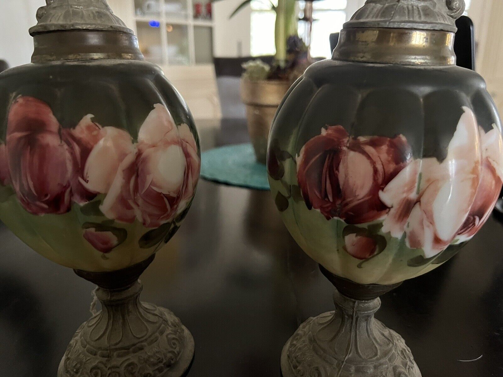 Victorian Era Antique Ewers from late 1800s