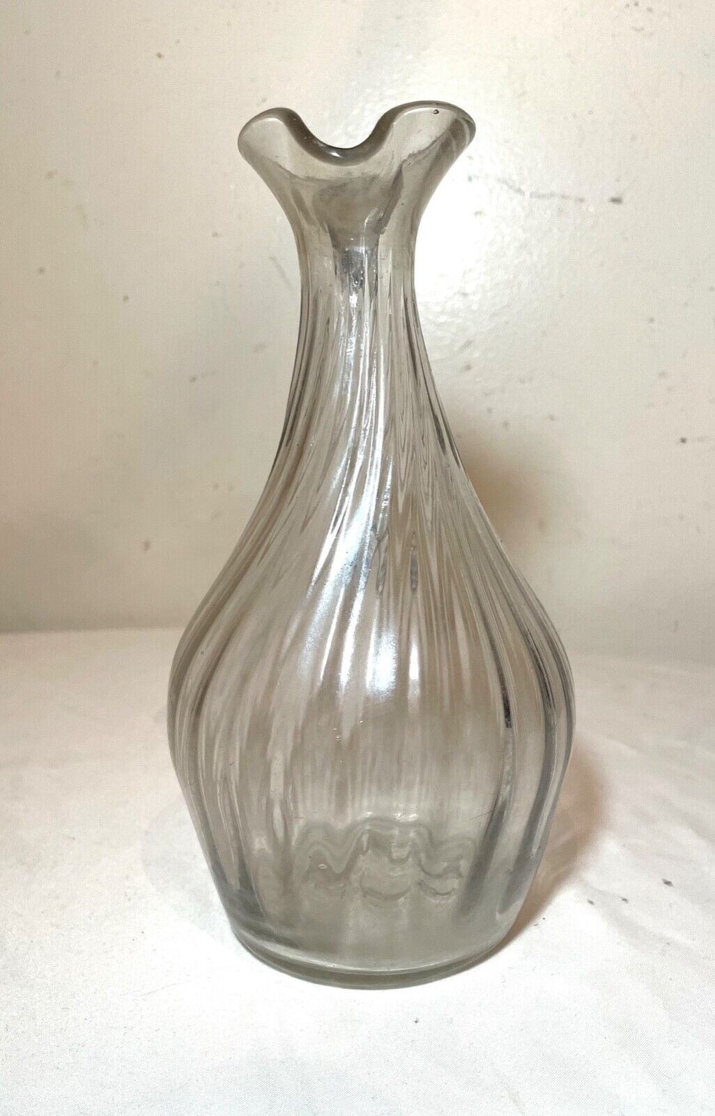 18th century Spanish hand blown glass vase