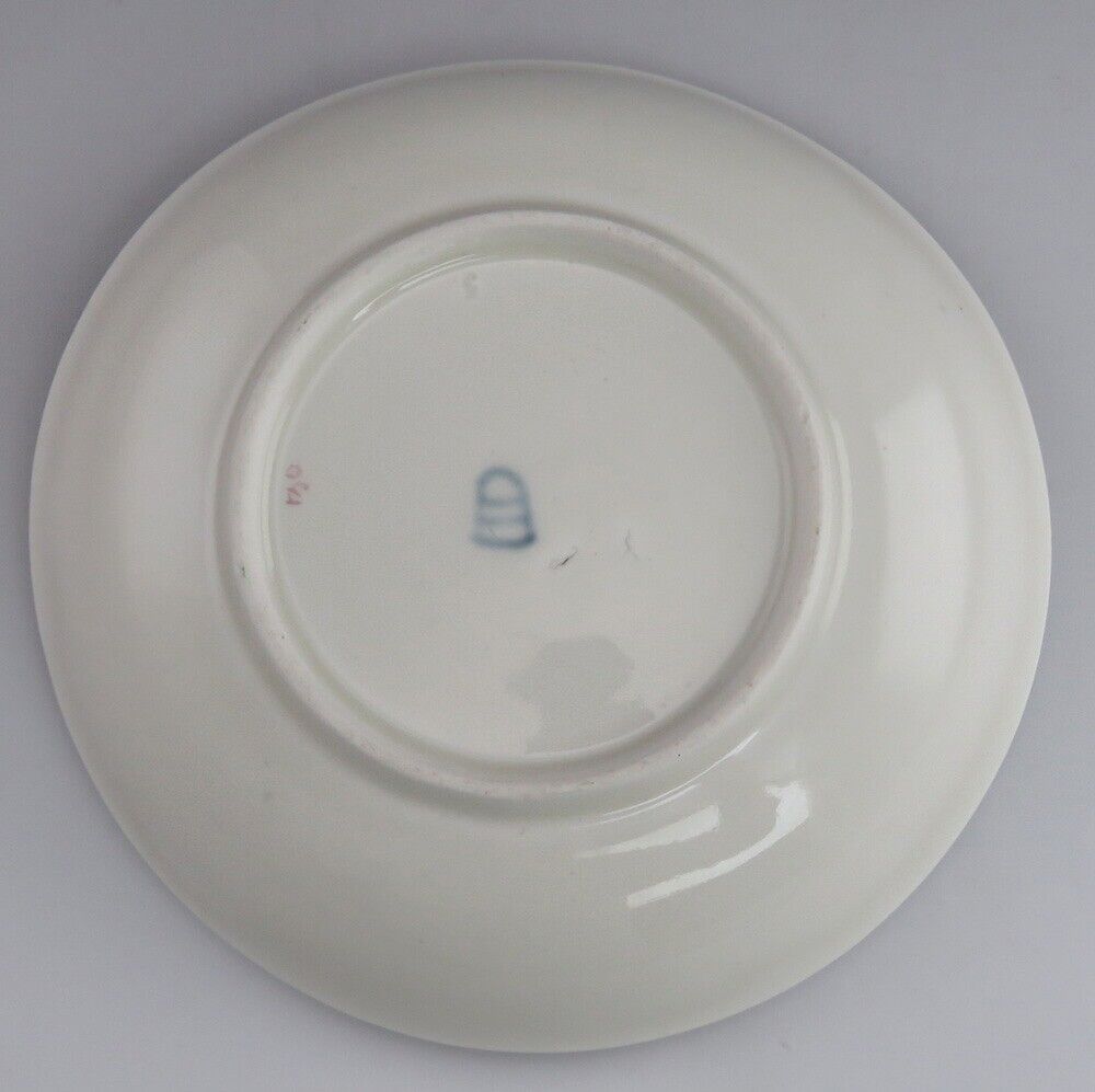 1700's Royal Vienna Austrian Porcelain Trembleuse Saucer Authentic