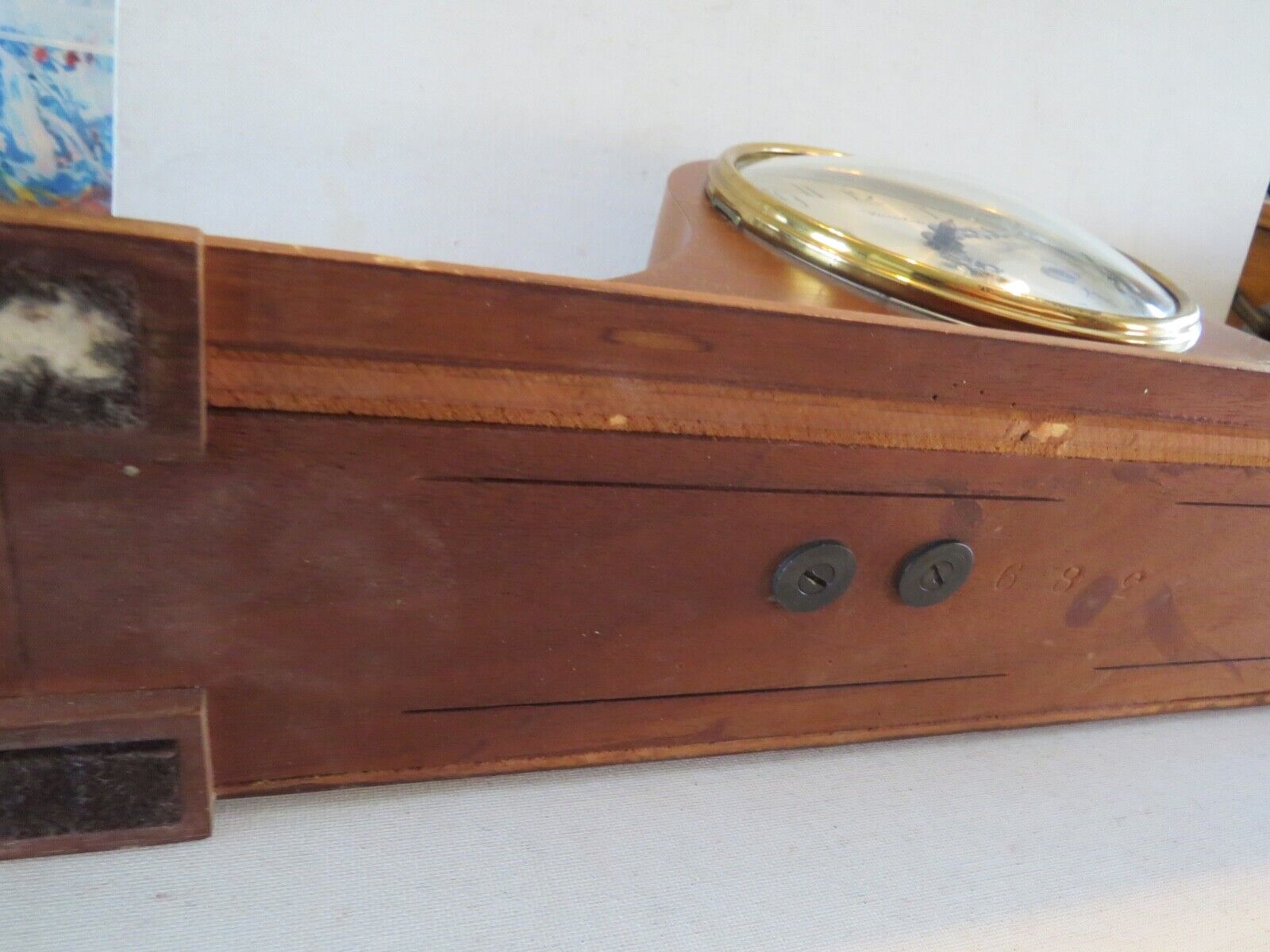 Early 1900's Antique Herschede Westminster Mental Clock