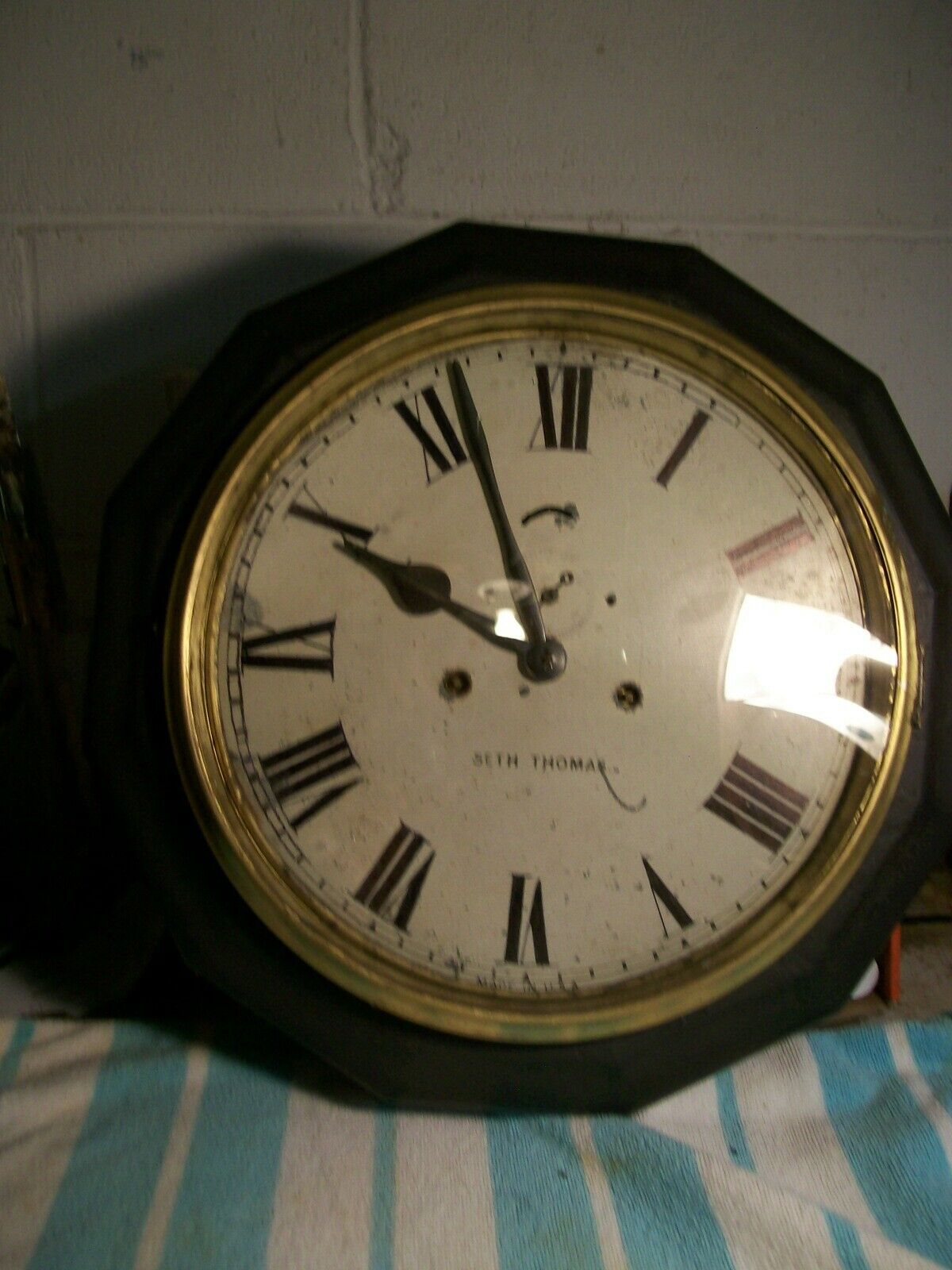 Antique Seth Thomas Wall Clock from 1800's