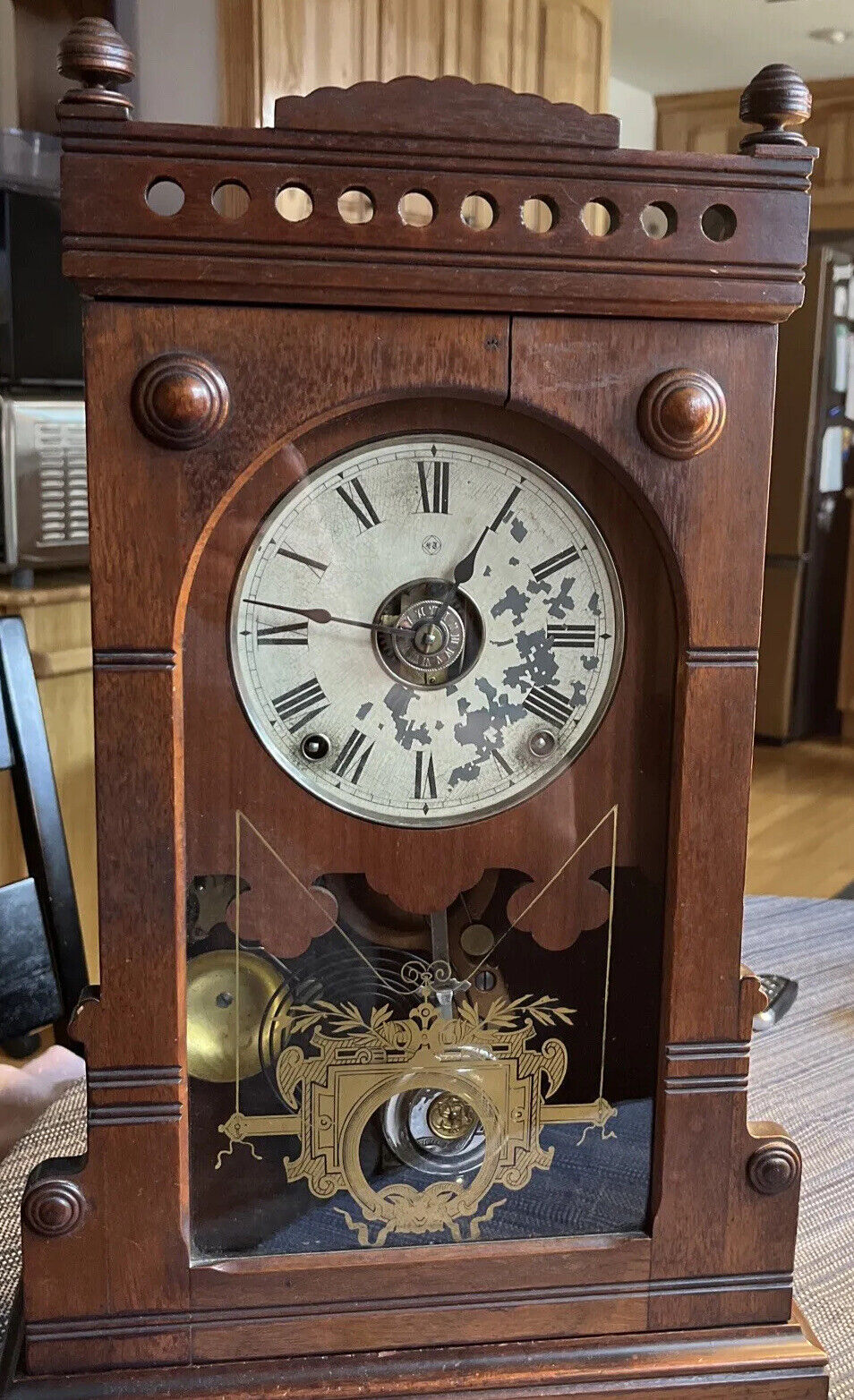 Vintage Seth Thomas "Boston" Mantel Shelf Clock