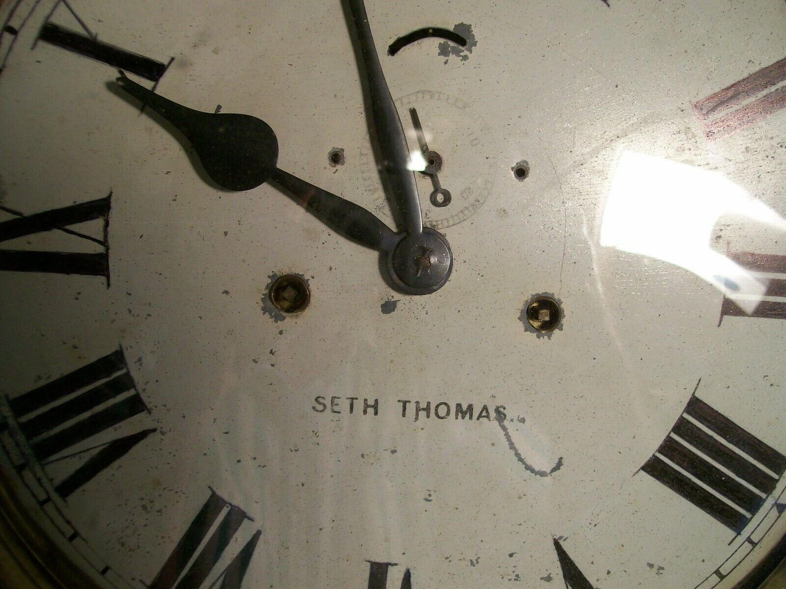 Antique Seth Thomas Wall Clock from 1800's