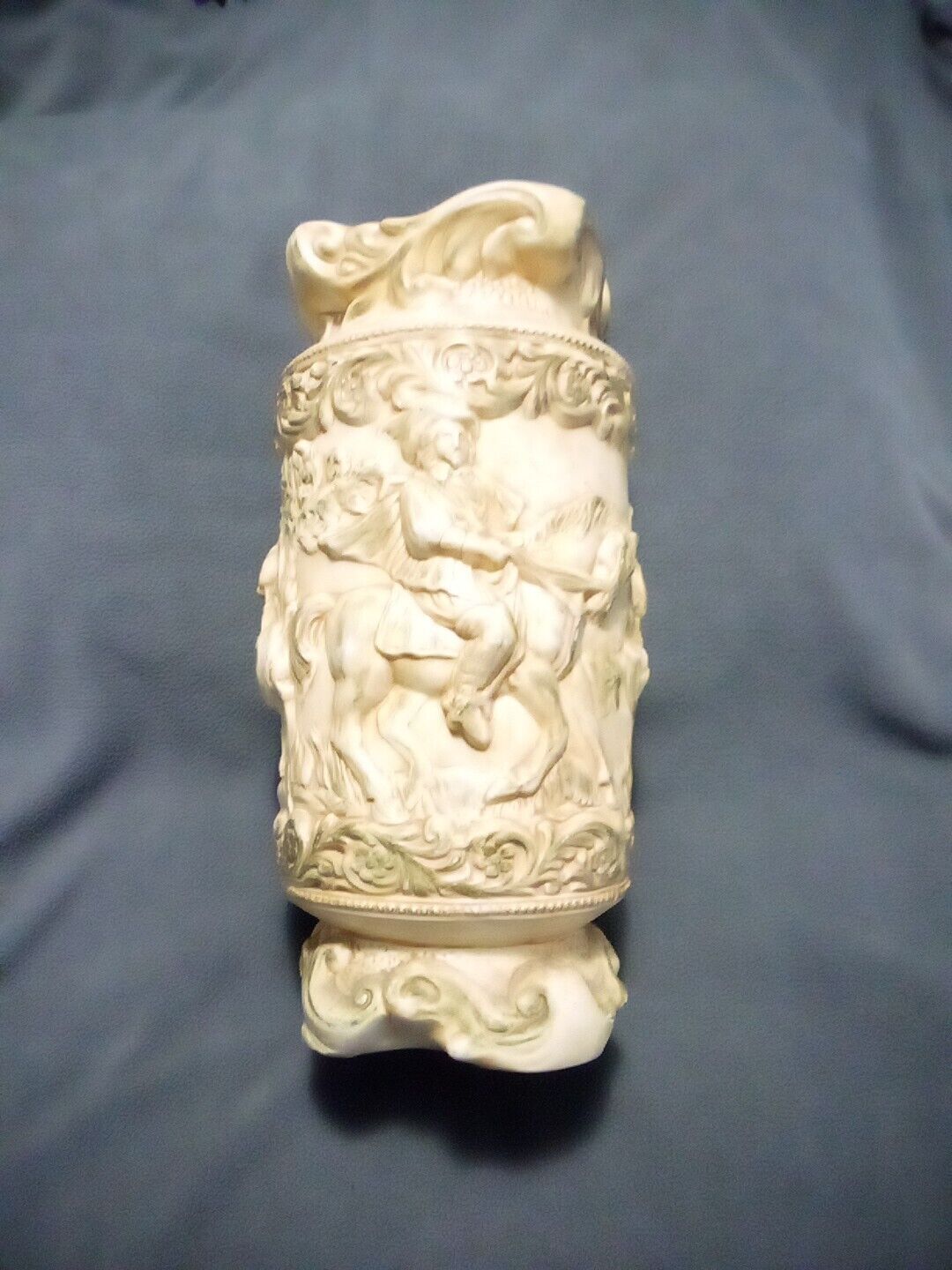 1970's Plant Vase with 17th Century Scenereur