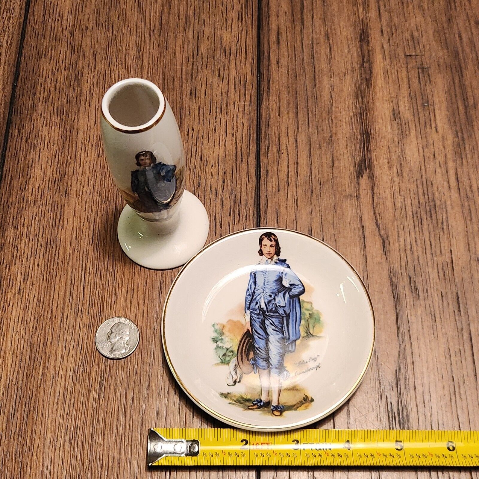Lord Nelson England English Wood & Sons Gold Trim