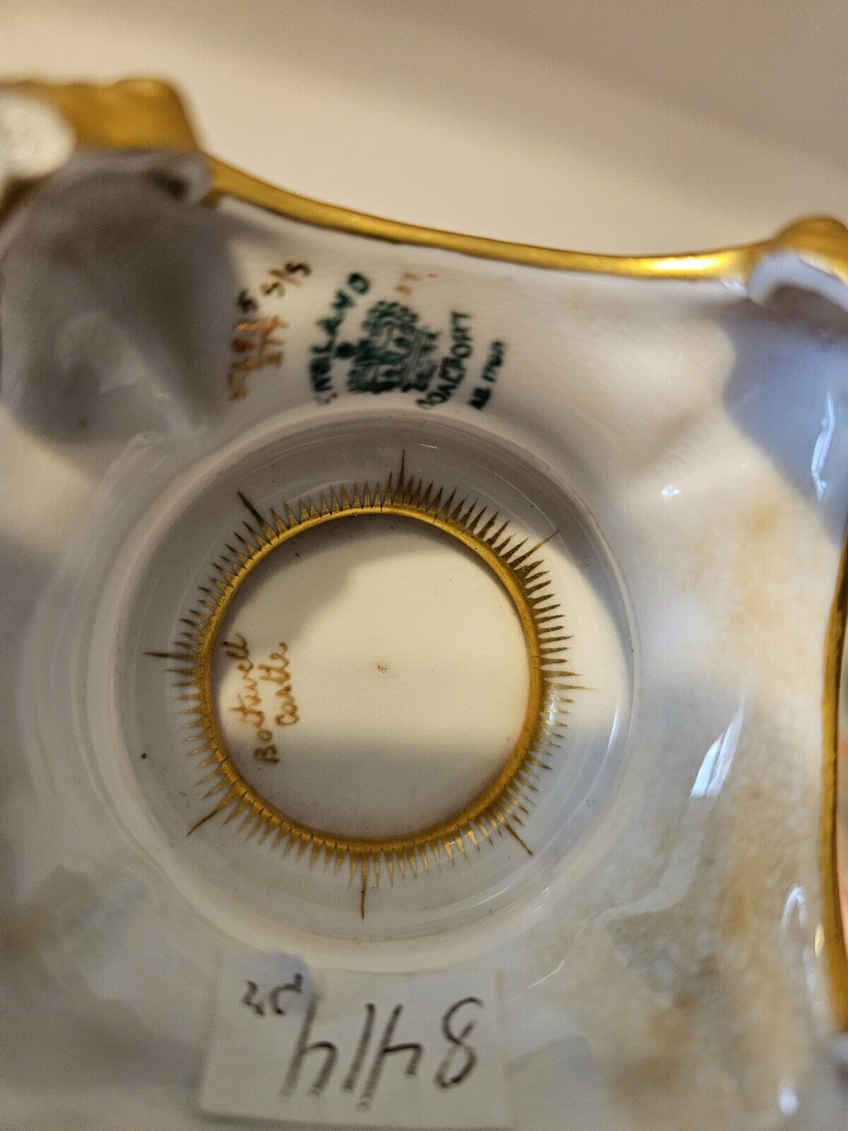 Antique Vases Coalport Porcelain circa 1700's Scotland +