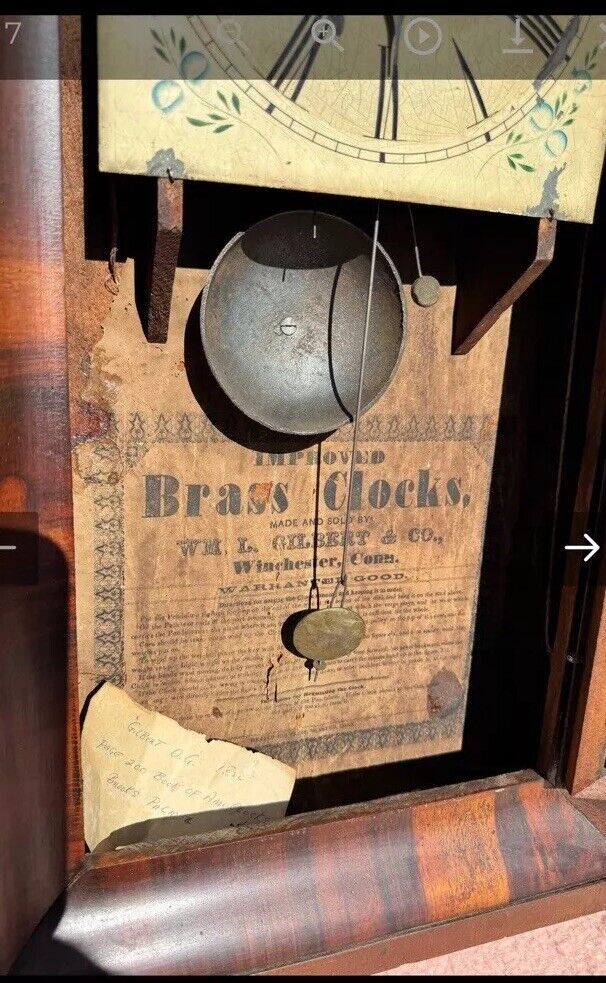 Vintage Gilbert OG Clock