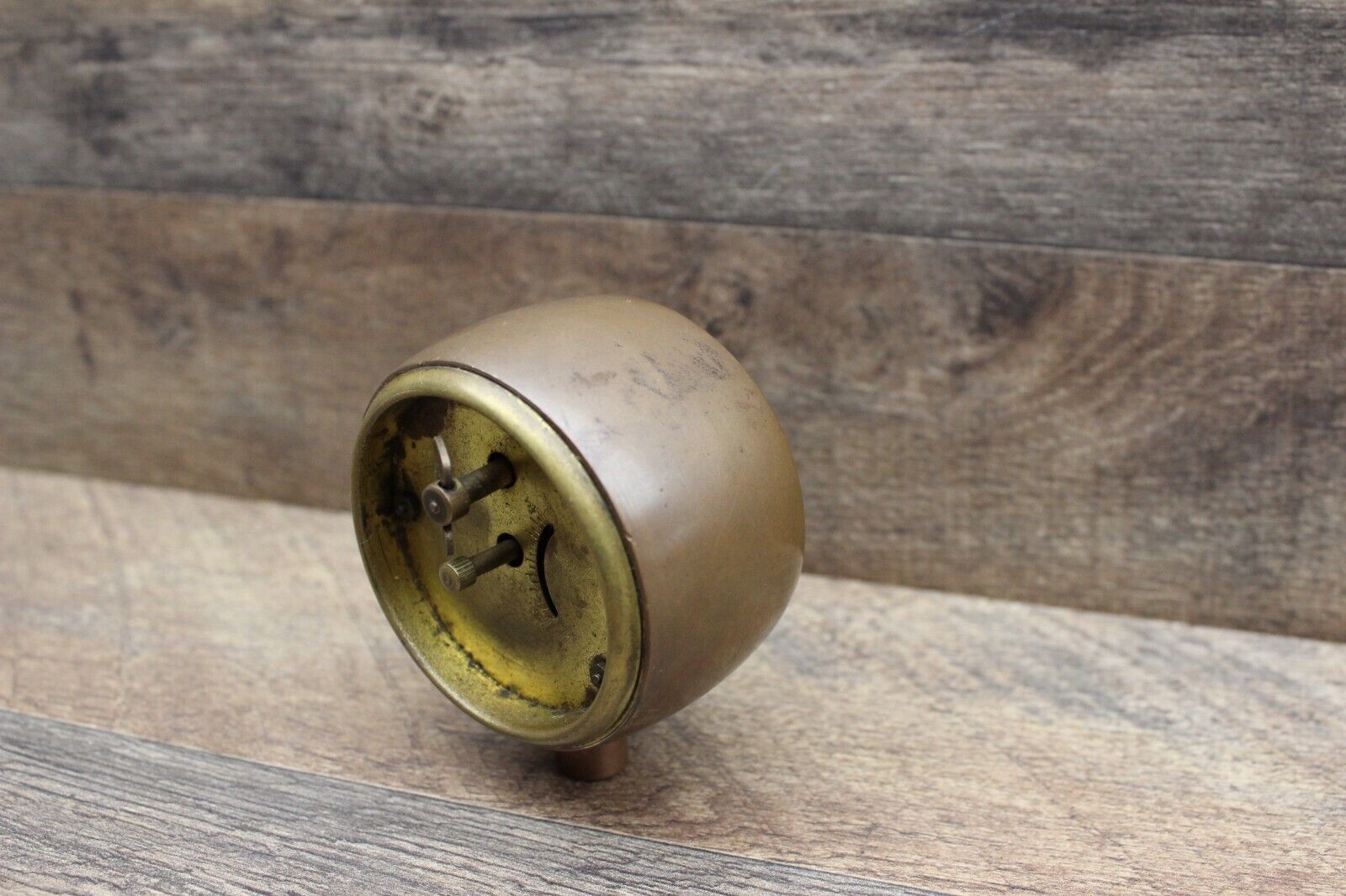 1900s Vintage Copper Brass Car Clock